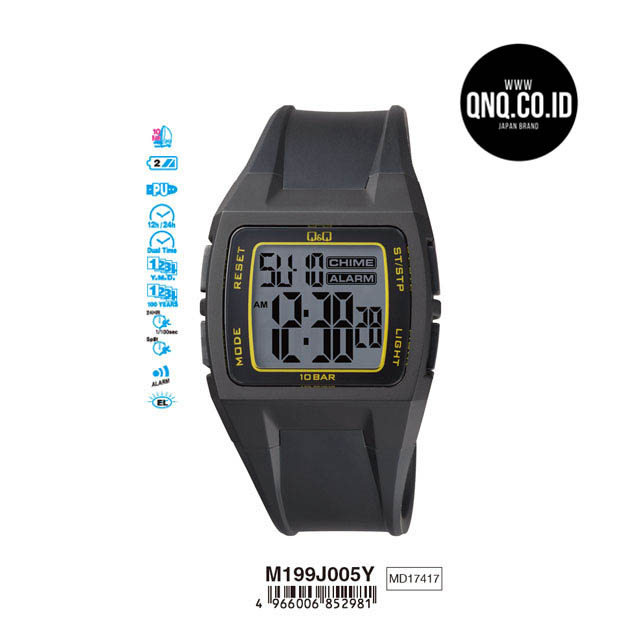 Jam Tangan Digital Q&Q Original M199J005Y
