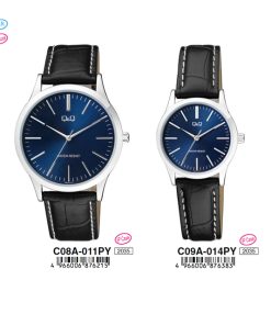 Jam Tangan Analog Q&Q Original C08A-011PY & C09A-014PY