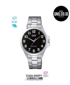 Jam Tangan Analog Q&Q Original C36A-006PY