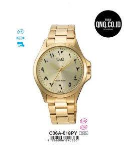 Jam Tangan Analog Q&Q Original C36A-018PY
