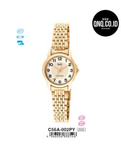 Jam Tangan Analog Q&Q Original C56A-002PY