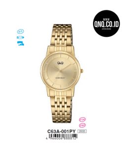 Jam Tangan Analog Q&Q Original C63A-001PY