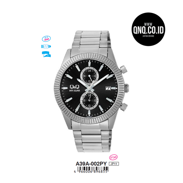 Jam Tangan Analog Q&Q Original A39A-002PY