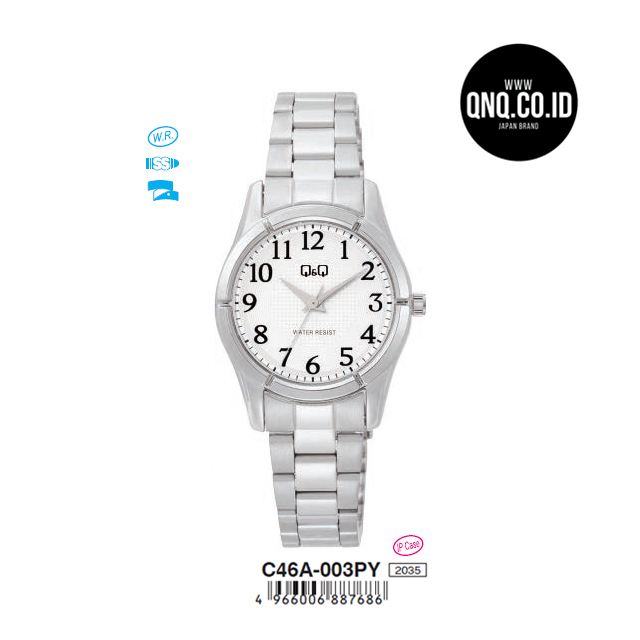 Jam Tangan Analog Q&Q Original C46A-003PY