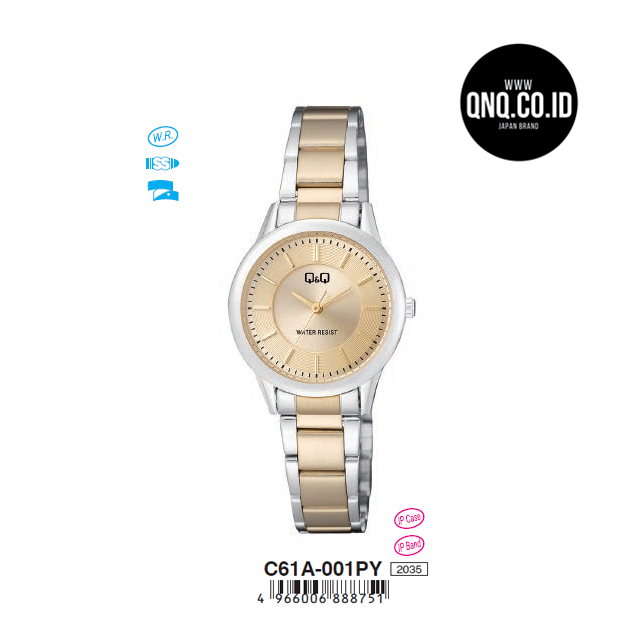 Jam Tangan Analog Q&Q Original C61A-001PY