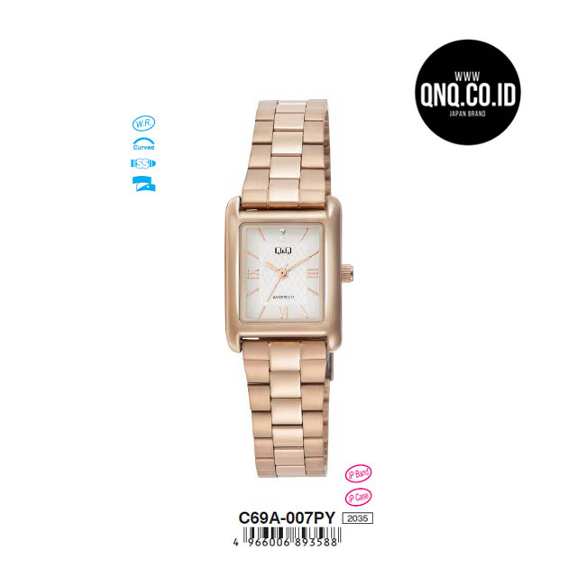 Jam Tangan Analog Q&Q Original C69A-007PY