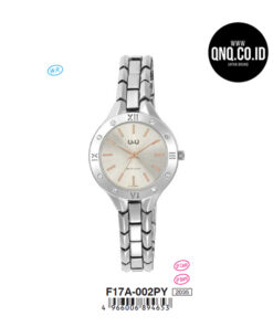 Jam Tangan Analog Q&Q Original F17A-002PY