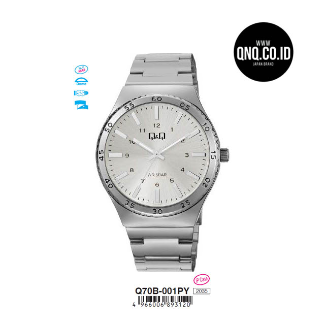 Jam Tangan Analog Q&Q Original Q70B-001PY