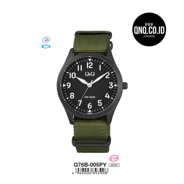 Jam Tangan Analog Q&Q Original Q76B-005PY