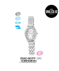 Jam Tangan Analog Q&Q Original Q34C-001PY