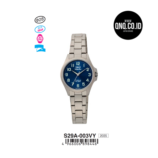 Jam Tangan Analog Q&Q Original S29A-003VY