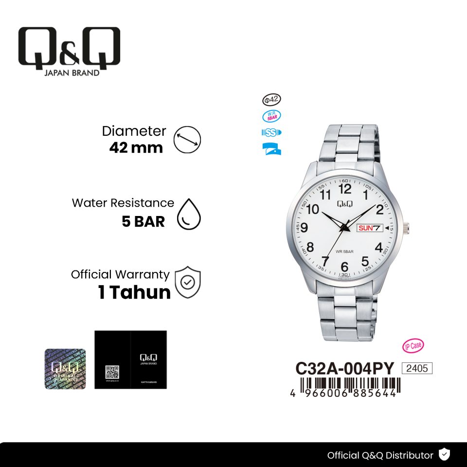 Q&Q C32A004PY Jam Tangan Pria