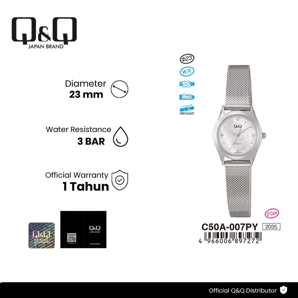 Q&Q C50A007PY Jam Tangan Wanita