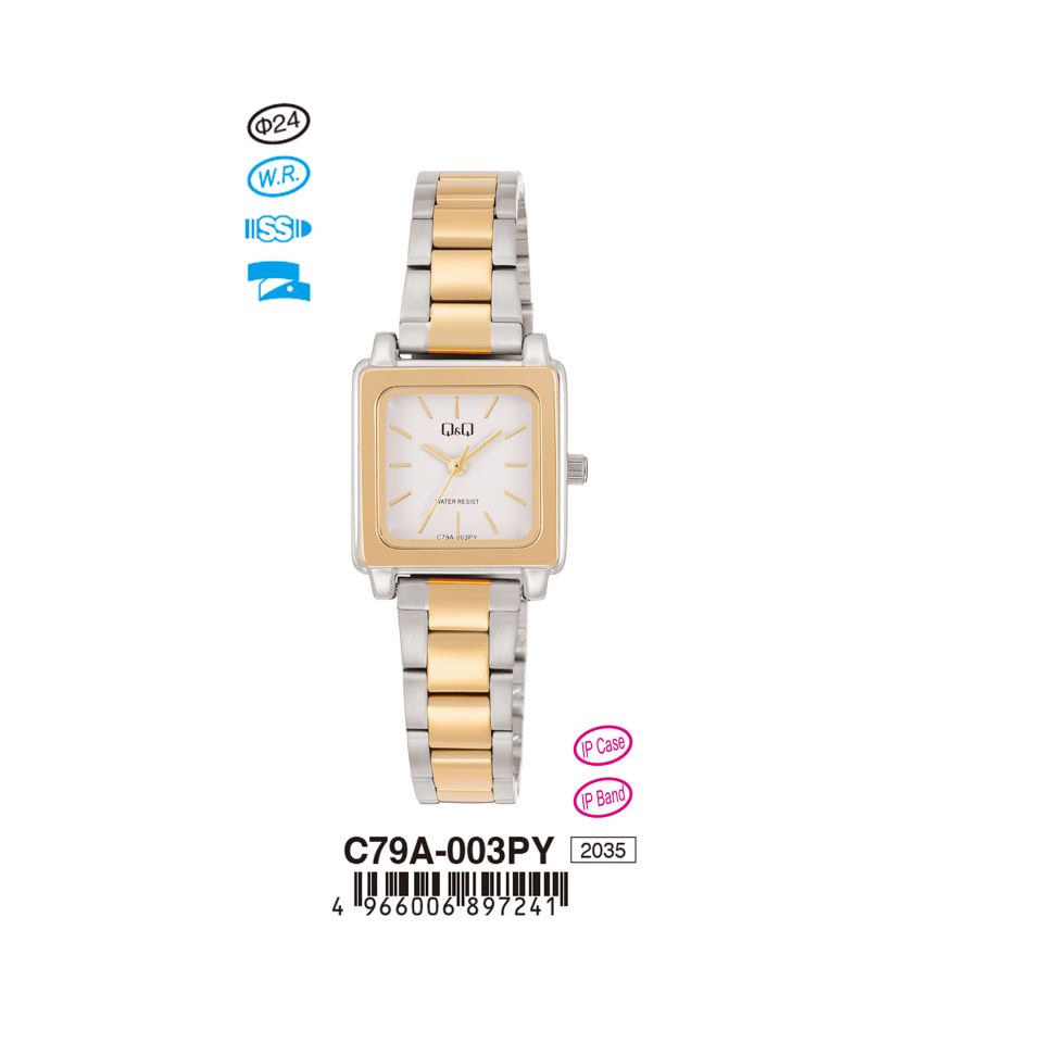 Q&Q C79A-003PY Jam Tangan Wanita