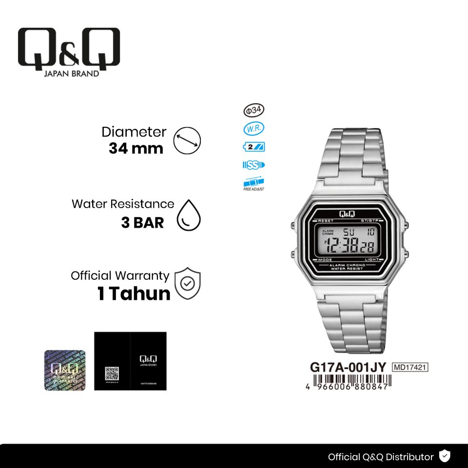 Q&Q G17A002JY Jam Tangan Pria