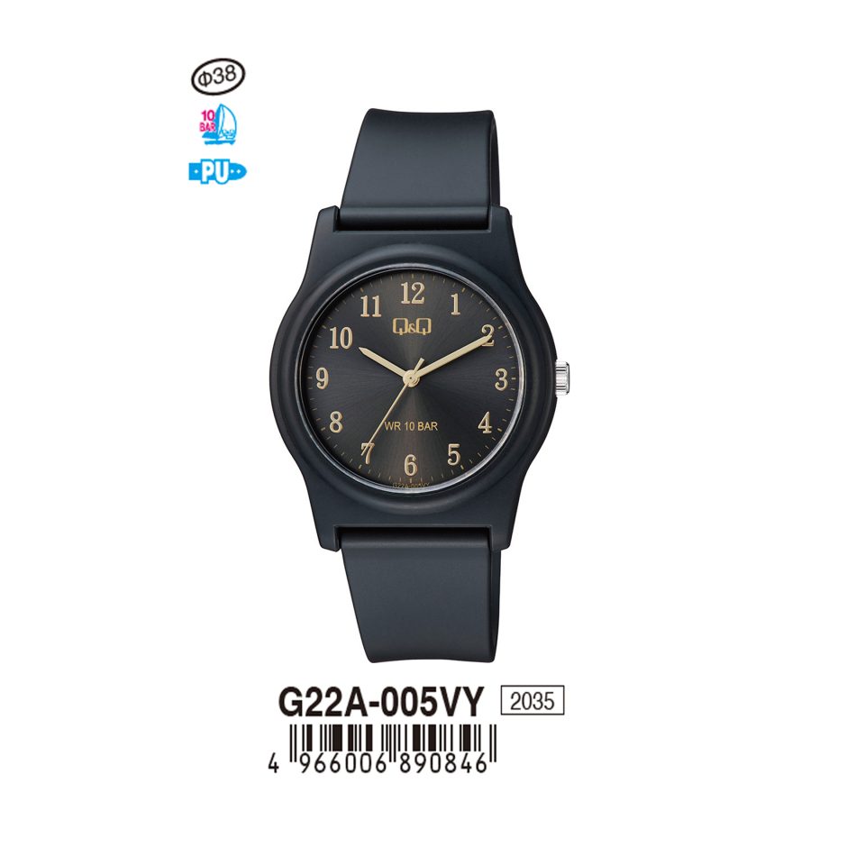 Q&Q G22A005VY Jam Tangan Pria dan Wanita
