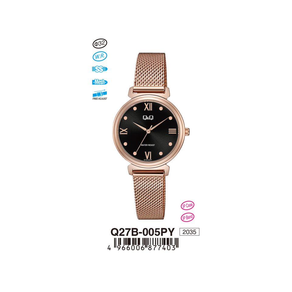 Q&Q Q27B005PY Jam Tangan Wanita