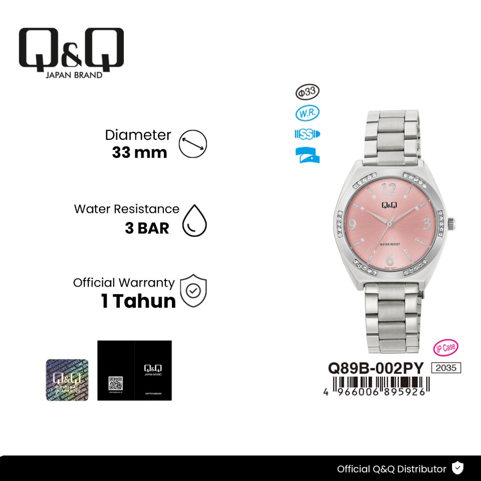 Q&Q Q89B002PY Jam Tangan Wanita