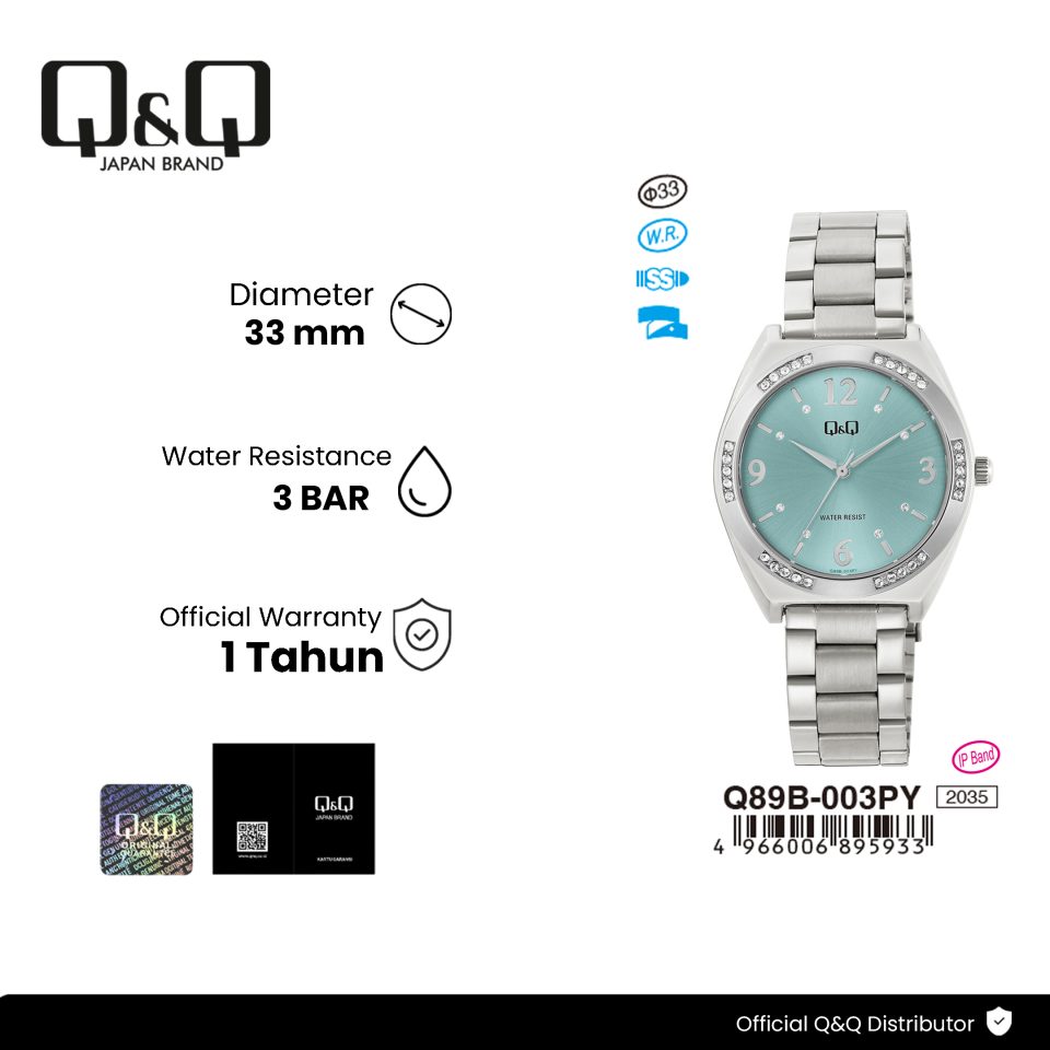 Q&Q Q89B003PY Jam Tangan Wanita