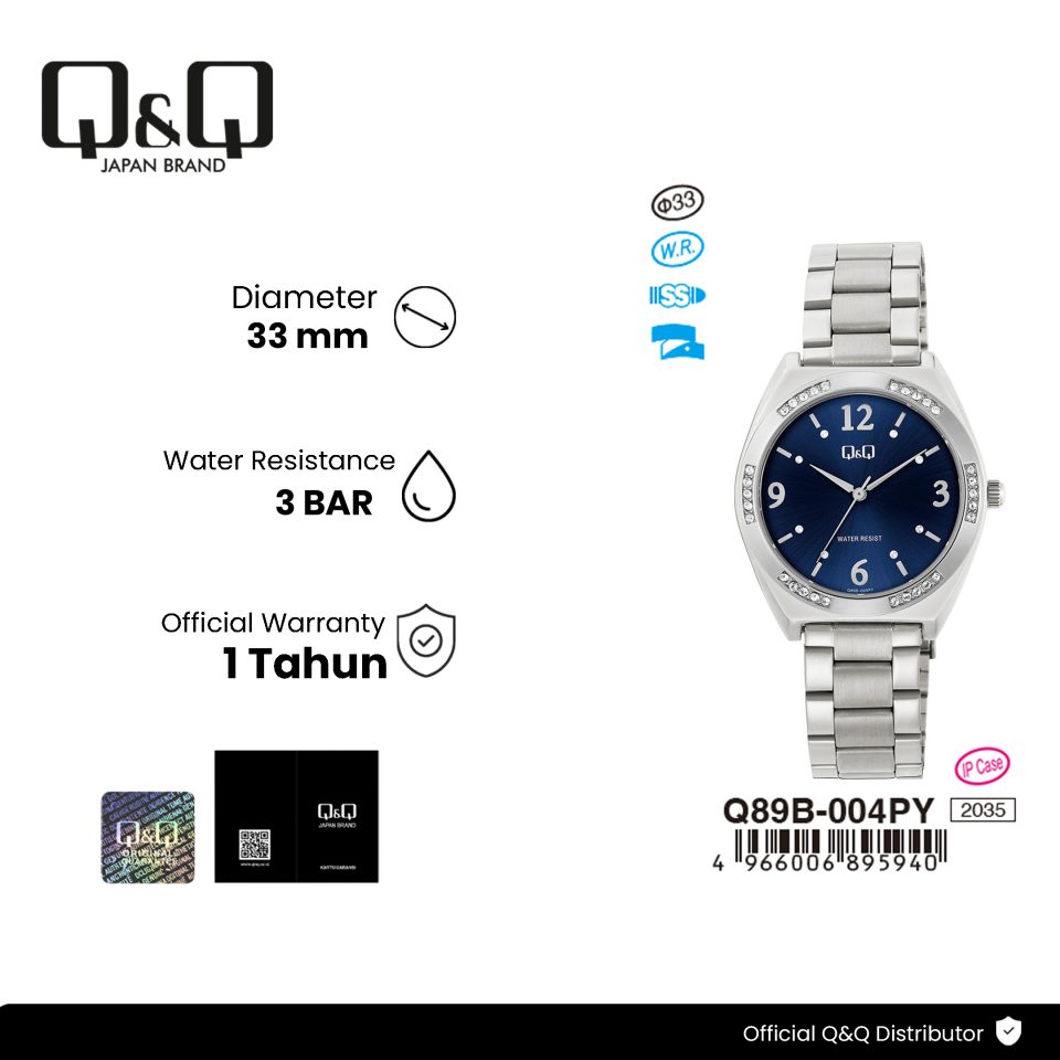 Q&Q Q89B004PY Jam Tangan Wanita
