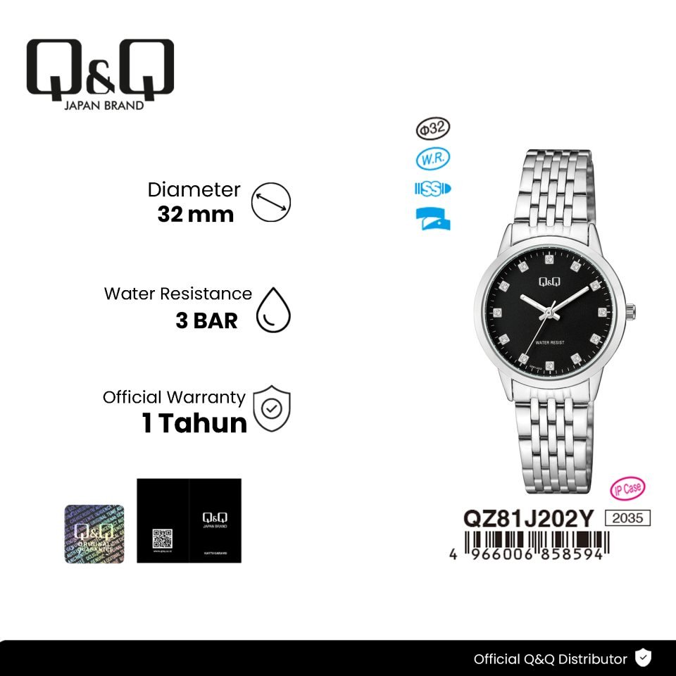 Q&Q QZ81J202PY Jam Tangan Wanita