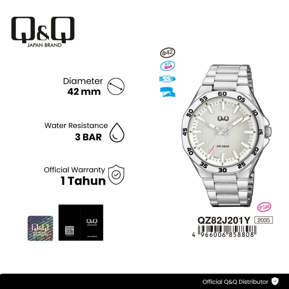 Q&Q QZ82J201Y Jam Tangan Pria