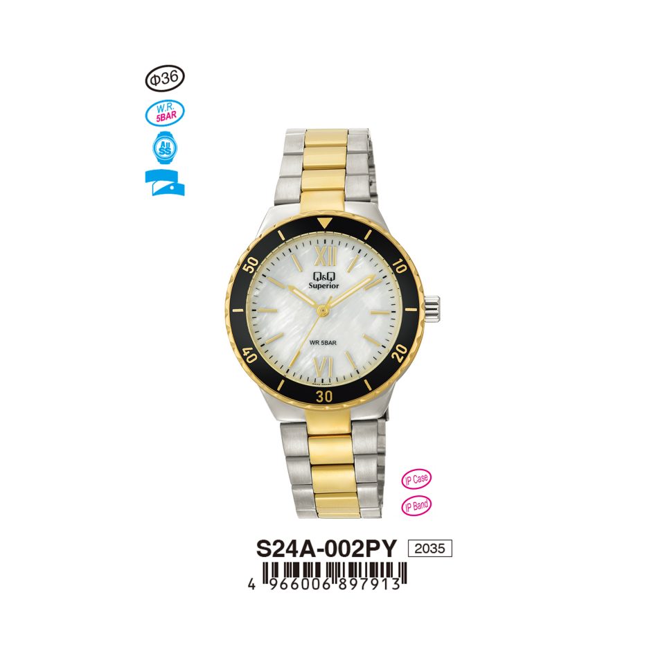 Q&Q S24A002VY Jam Tangan Pria