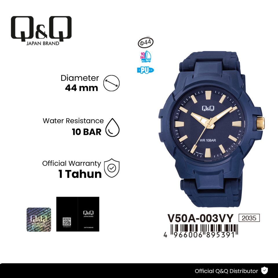 Q&Q V50A003VY Jam Tangan Pria