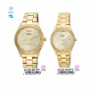 Q&Q A14A001PY - A15A001PY Jam Tangan Couple