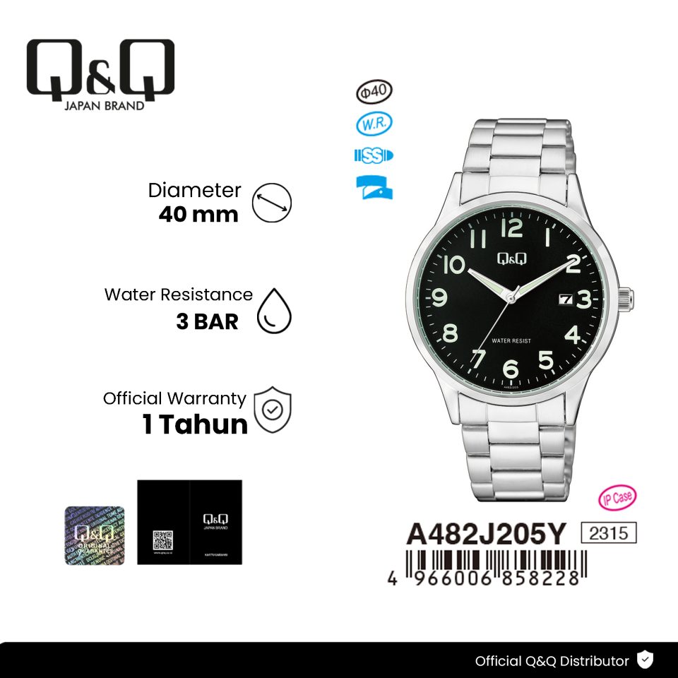 Q&Q A482J205Y Jam Tangan Pria