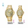 Q&Q C36A018PY - C37A018PY Jam Tangan Couple