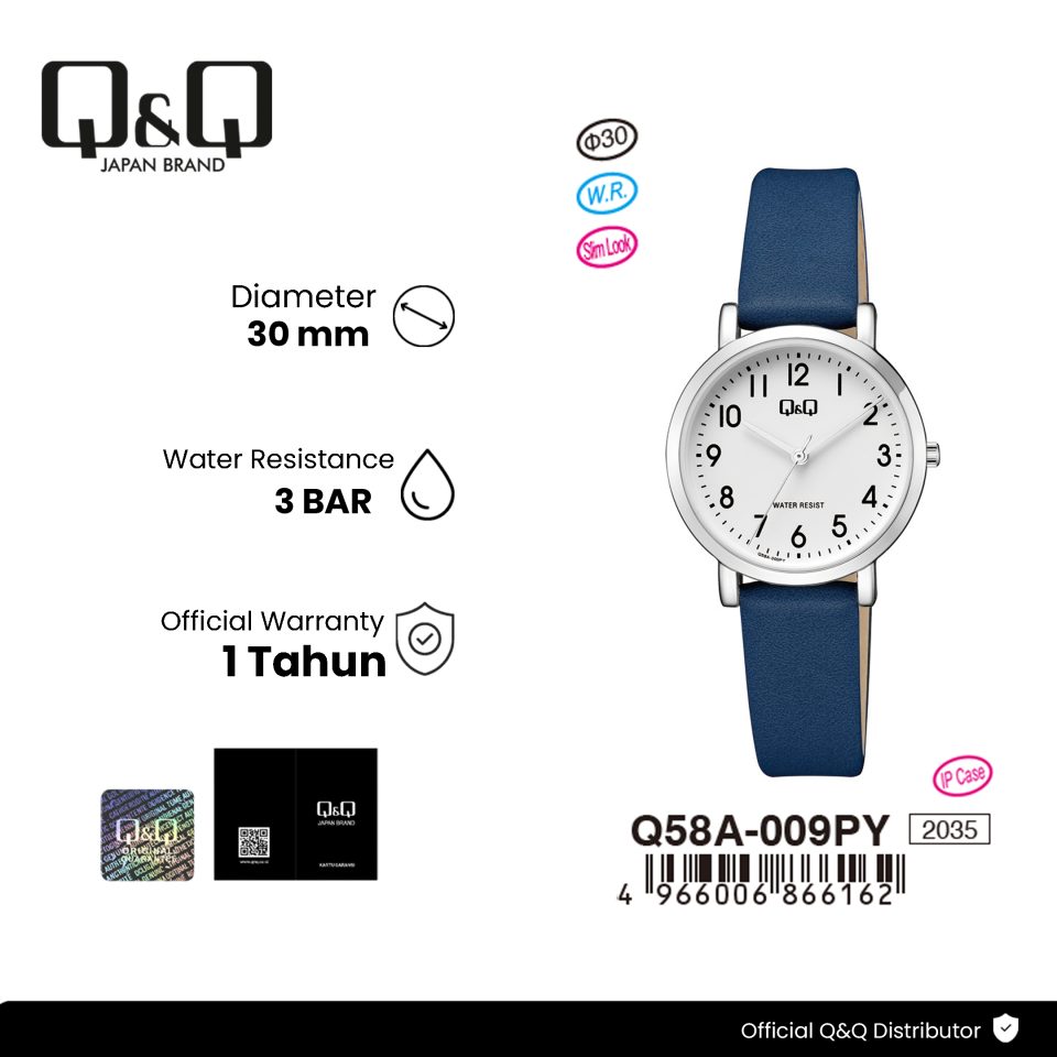 Q&Q Q58A009PY Jam Tangan Wanita