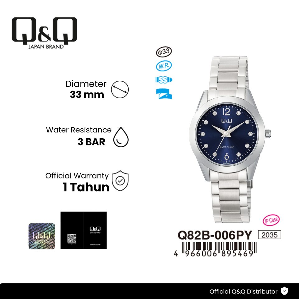 Q&Q Q82B006Y Jam Tangan Wanita