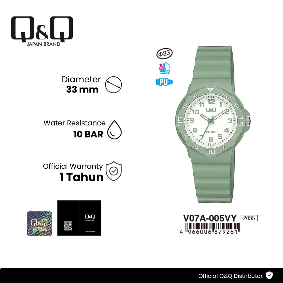 Q&Q V07A005VY Jam Tangan Wanita