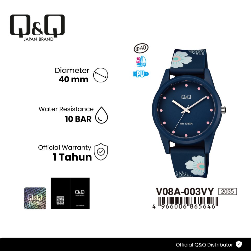 Q&Q V08A003VY Jam Tangan Wanita