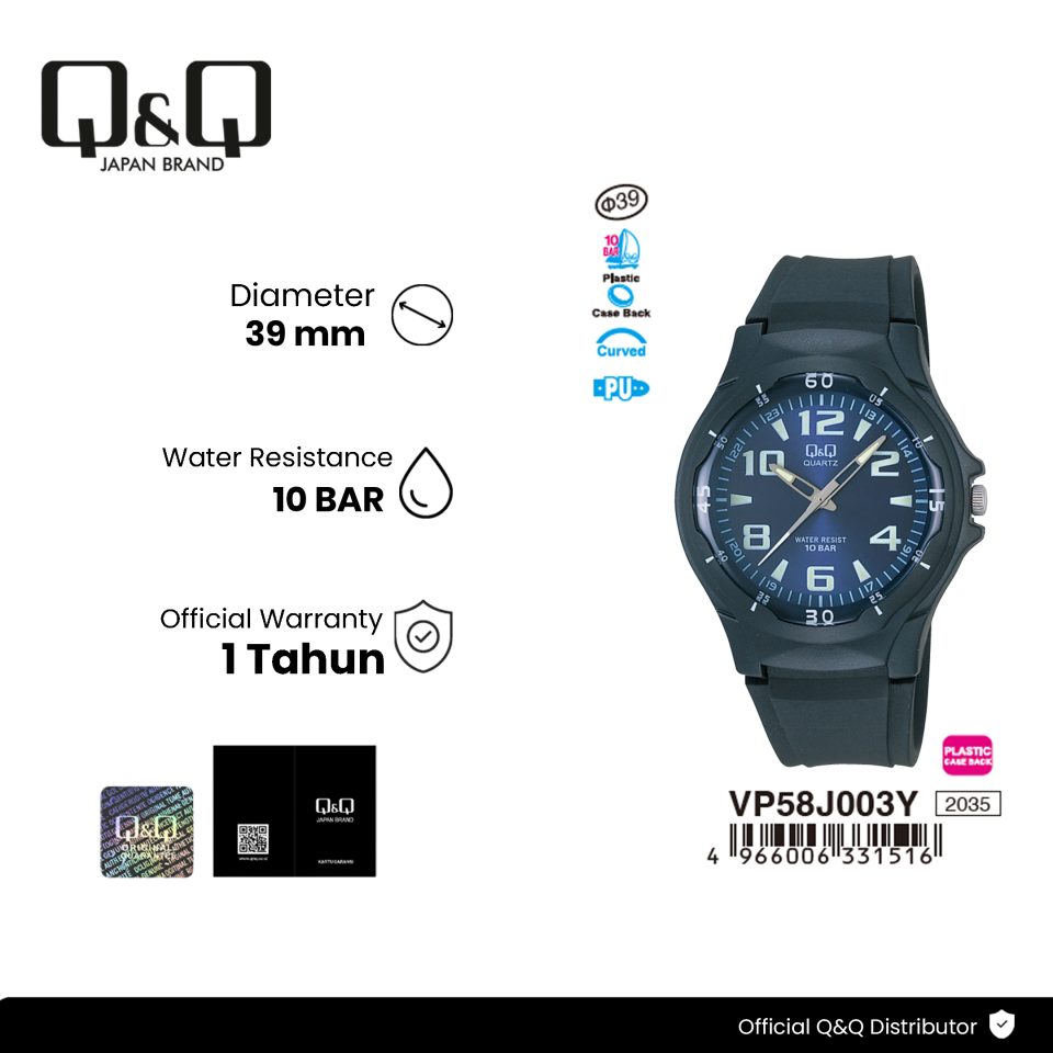Q&Q VP58J003Y Jam Tangan Wanita