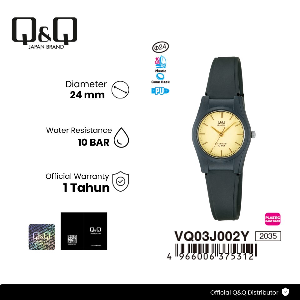 Q&Q VQ03J002Y Jam Tangan Wanita
