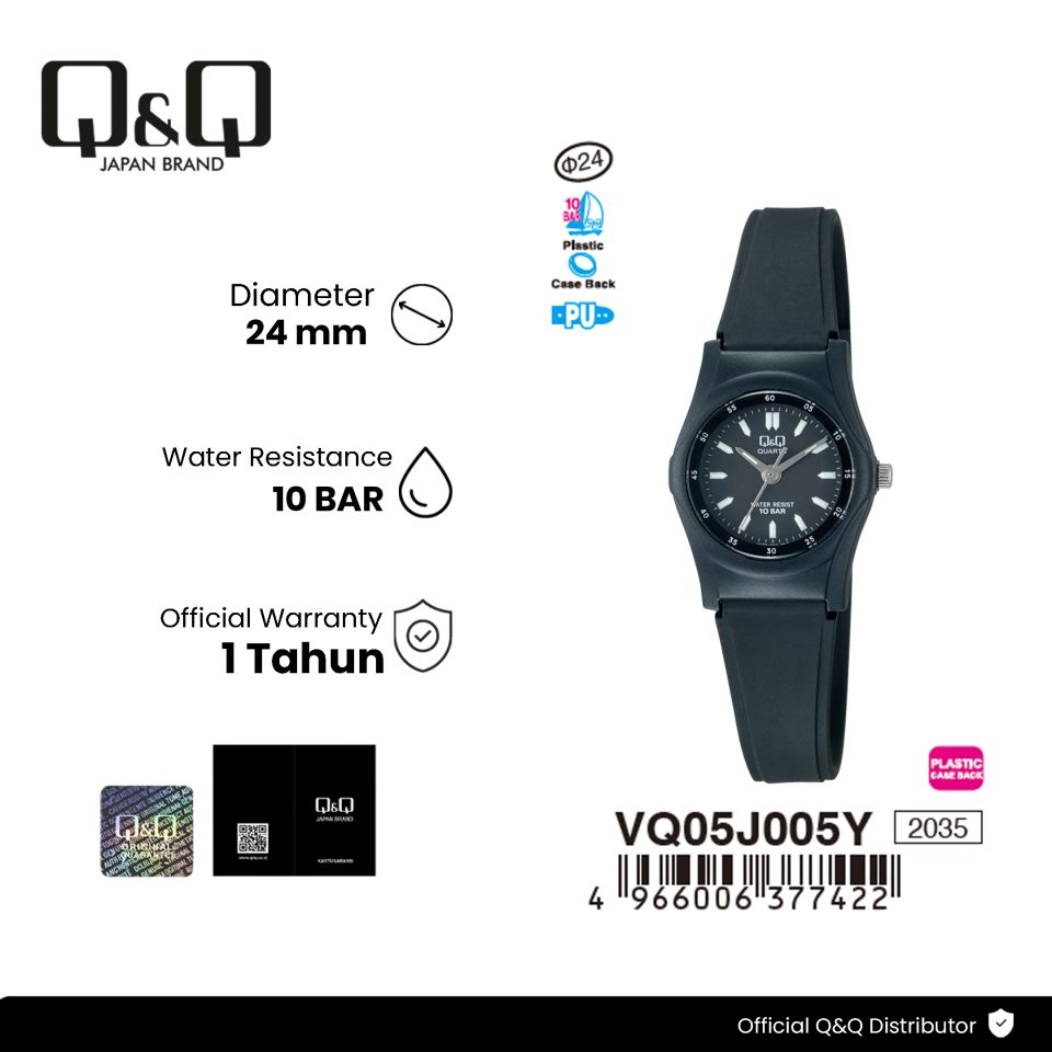 Q&Q VQ05J005Y Jam Tangan Wanita
