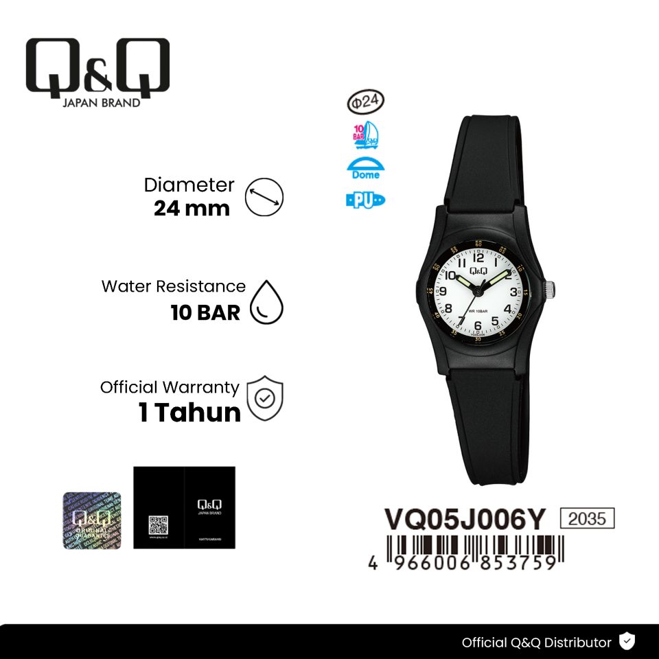 Q&Q VQ05J006Y Jam Tangan Wanita