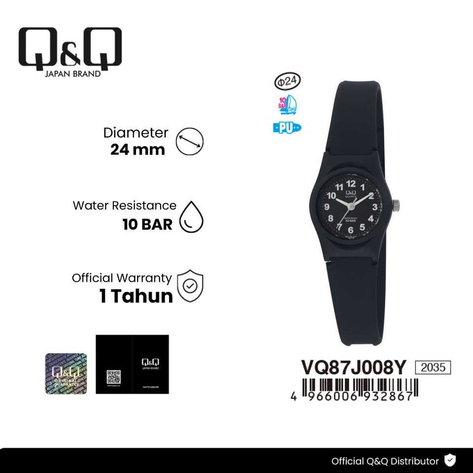 Q&Q VQ87J008Y Jam Tangan Wanita