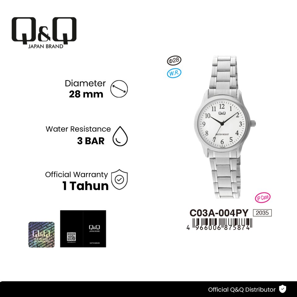 Q&Q C03A004PY Jam Tangan Wanita