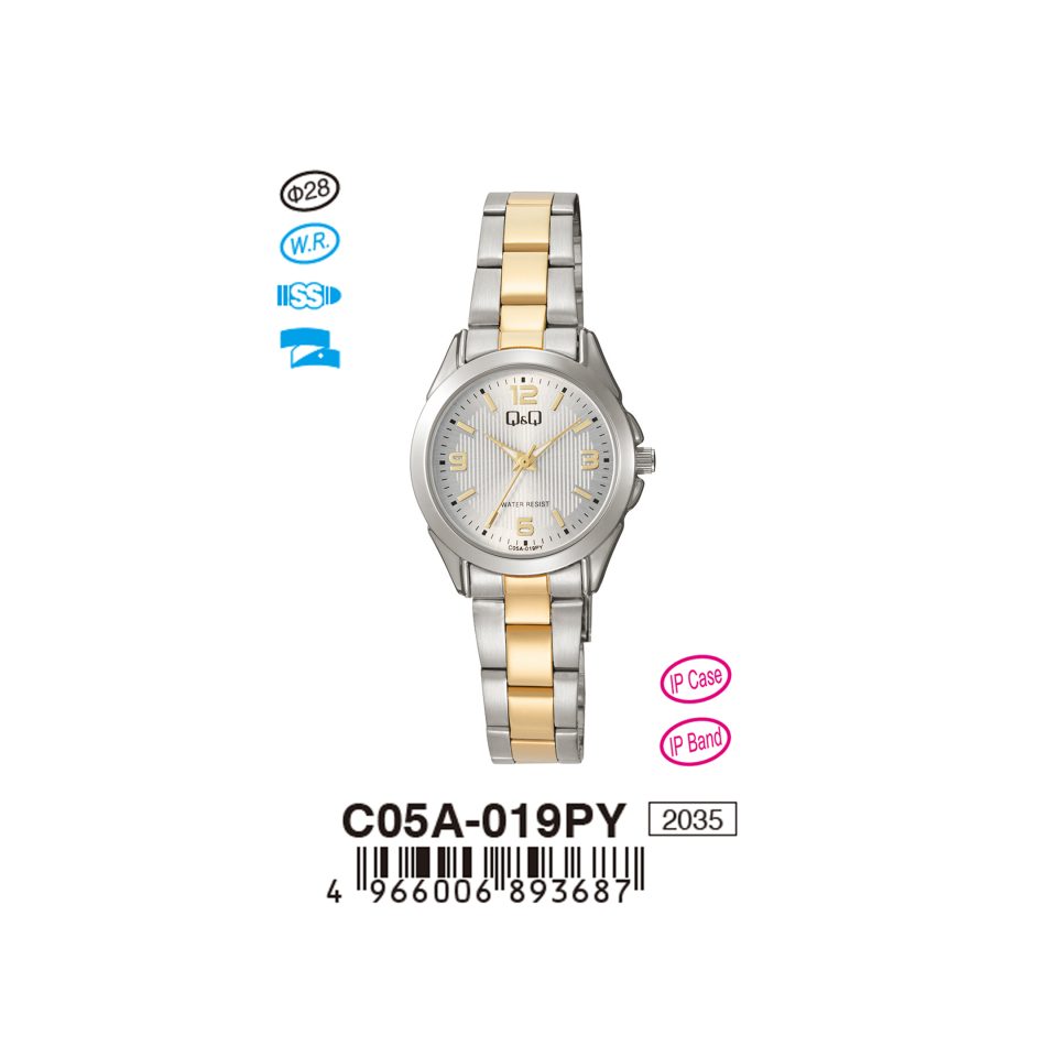 Q&Q C05A019PY Jam Tangan Wanita