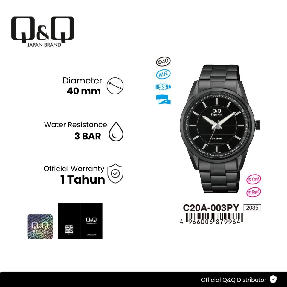 Q&Q C20A003PY Jam Tangan Pria