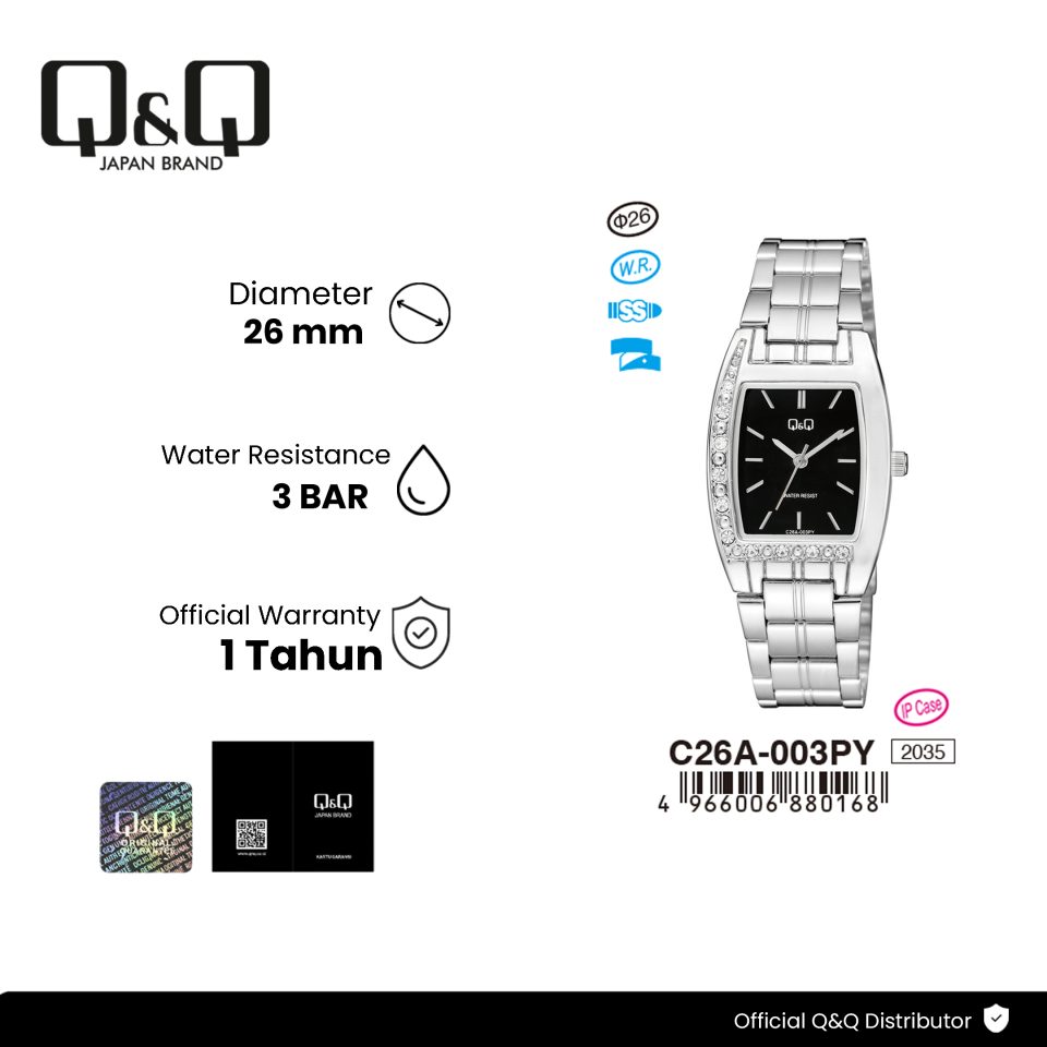Q&Q C26A003PY Jam Tangan Wanita