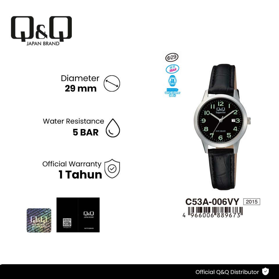 Q&Q C53A006VY Jam Tangan Wanita
