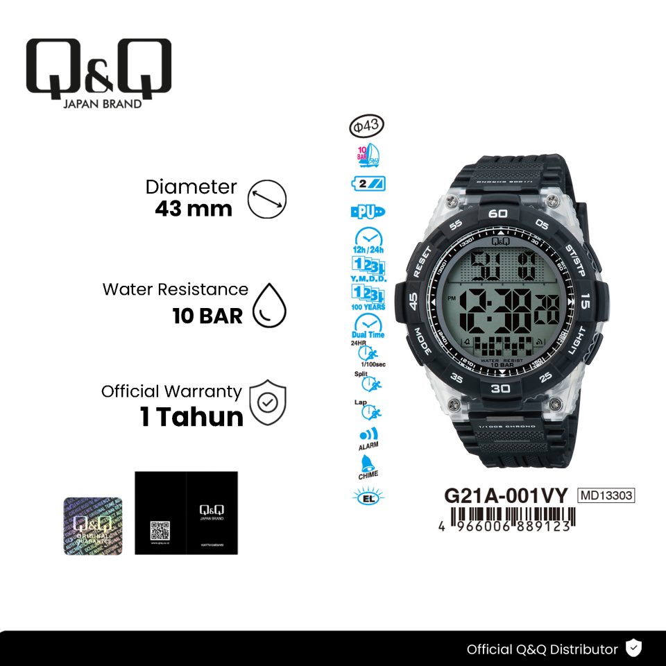 Q&Q G21A002VY Jam Tangan Pria