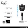 Q&Q G36A001VY Stopwatch Jam Tangan Pria