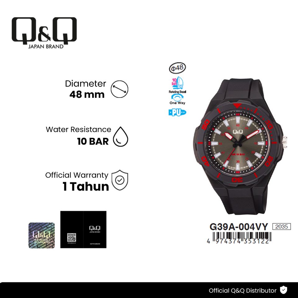 Q&Q G39A004VY Jam Tangan Pria
