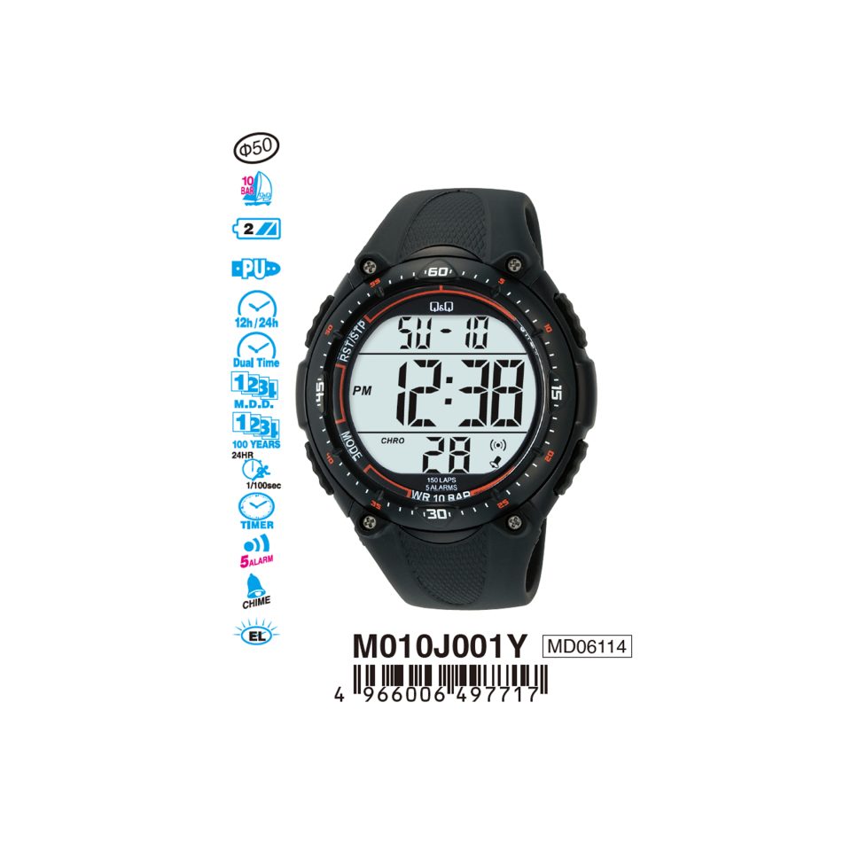 Q&Q M010