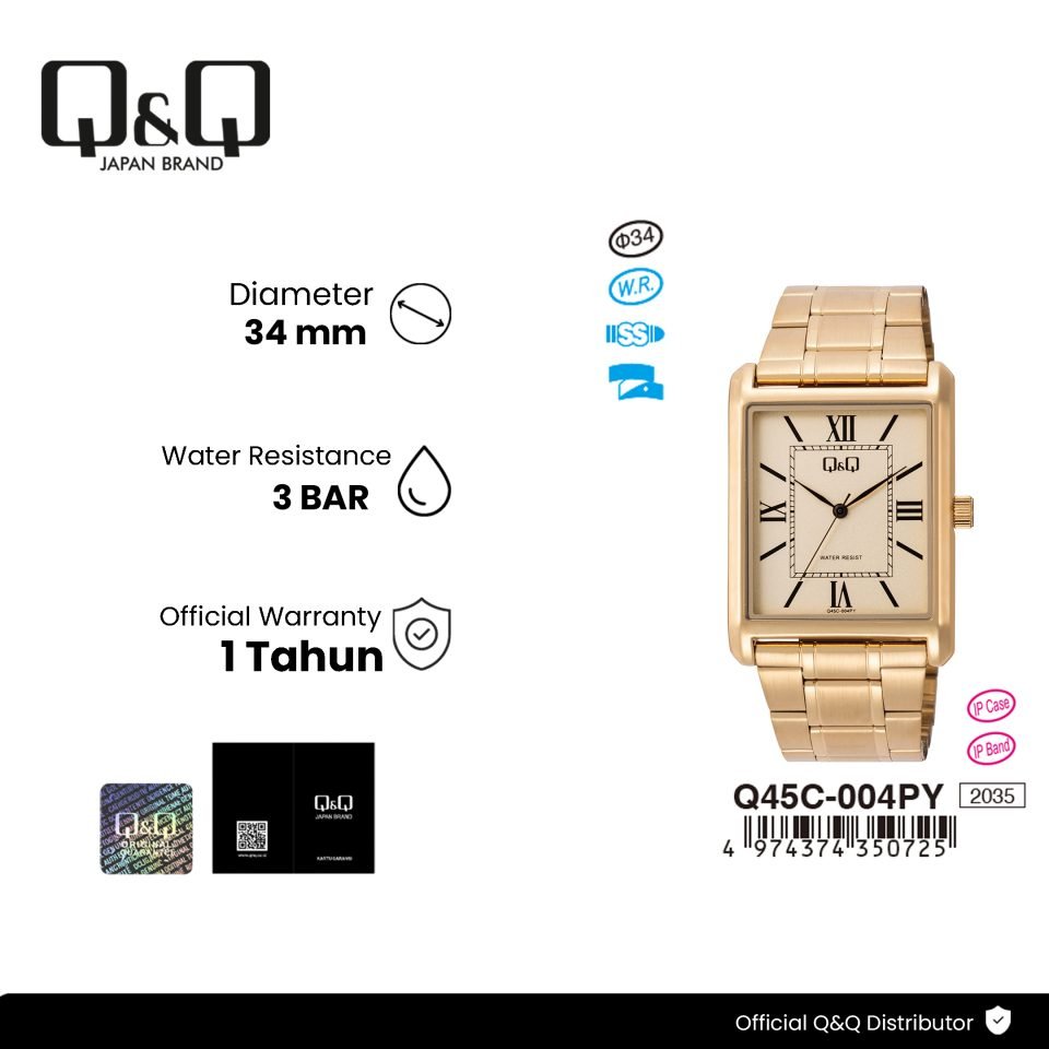 Q&Q Q45C004PY Jam Tangan Wanita
